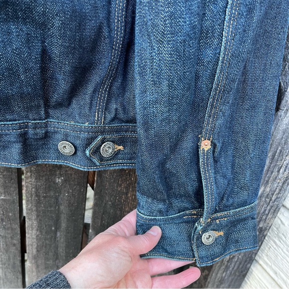 Guess Vintage 90’s Men’s Button Up Denim Jean Jacket Sz XXL - Picture 5 of 16